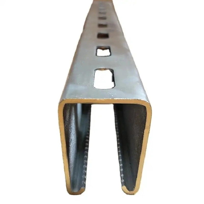 Zjd Galvanized Strut Channel 41X41 C Channel Unistrut Seismic Bracing Seismic Bracket