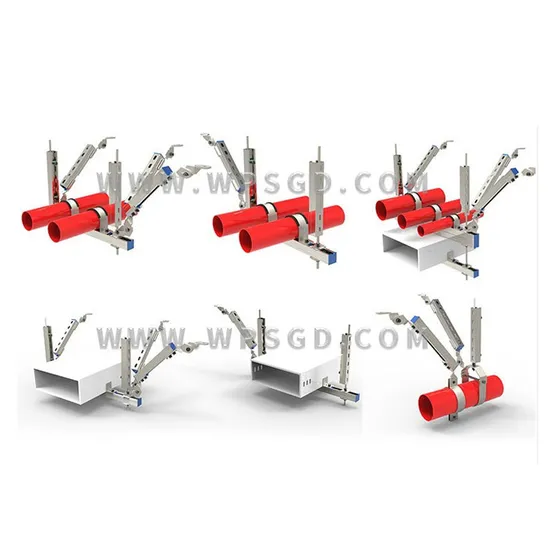 Staffa di supporto stabilizzatore supporto sismico antivibrante su misura